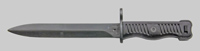 Thumbnail image of Yugoslavian M1956 submachine gun bayonet