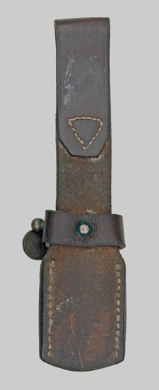 Image of a Yugoslavian M1948 Leather Belt Frog