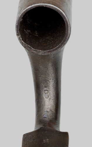 Image of Prussian M1809 Socket Bayonet.
