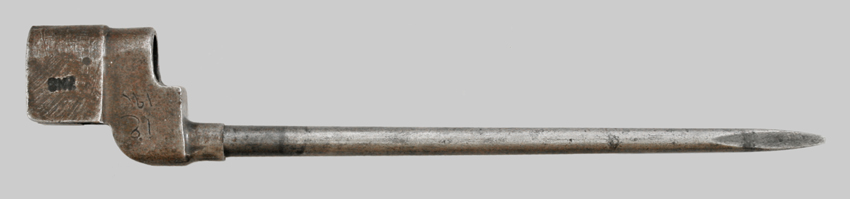 Image of Jordanian or Iraqi issue No. 4 Mk. II* bayonet