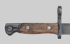Thumbnail image of Mexican M1936 sword bayonet.