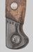Thumbnail image of Mexican M1936 sword bayonet.