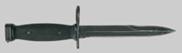Thumbnail image of Philippine M7 knife bayonet.