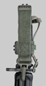 Thumbnail image of Slovenian AKM Type II bayonet belt hanger
