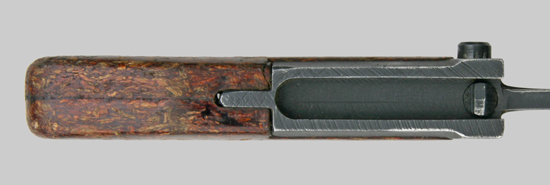 Image of Czechoslovak VZ-58 bayonet with Short-Tang No-Rivet Lower Crosspiece Extension