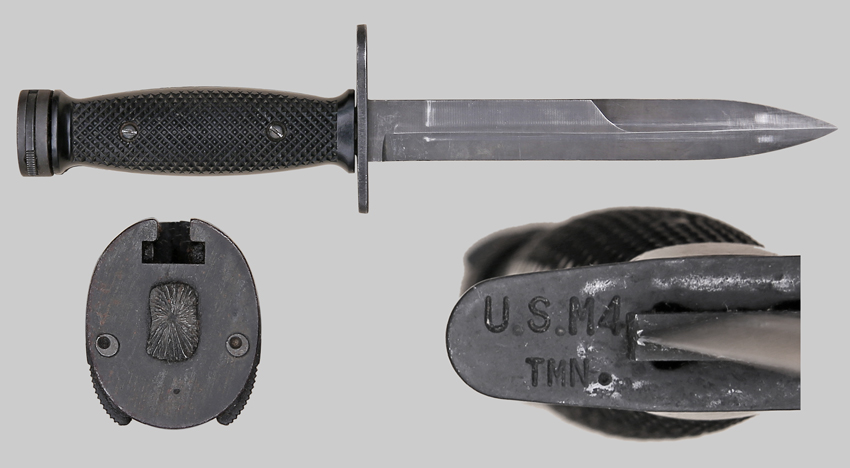 Image of completed Turner Manufacturing Co. M4 bayonet.