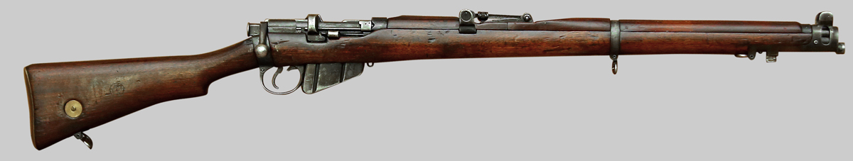 Image of .303 caliber Short, Magazine Lee-Enfield No. I Mk. III rifle.