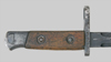 Thumbnail image of the Belgian M1916 sword bayonet.