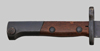 Thumbnail image of Belgian M1924 Mauser export bayonet.