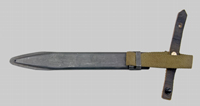 Thumbnail image of Bulgarian AK47 knife bayonet.