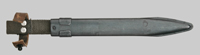 Thumbnail image of Bulgarian AK47 reworked knife bayonet.