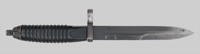 Thumbnail image of West German G3 knife bayonet..