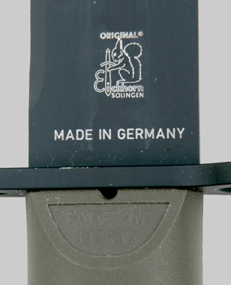 Image of German Bayonet 2000/2005.