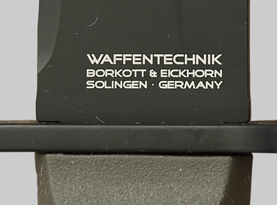Image of German B2K knife bayonet.