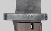 Thumbnail image of German S 109(j) bayonet, a modified Yugoslavian M24B bayonet converted from a German M1898/05.