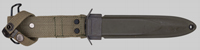 Thumbnail image of Haitian-Marked U.S. M5A1 bayonet.