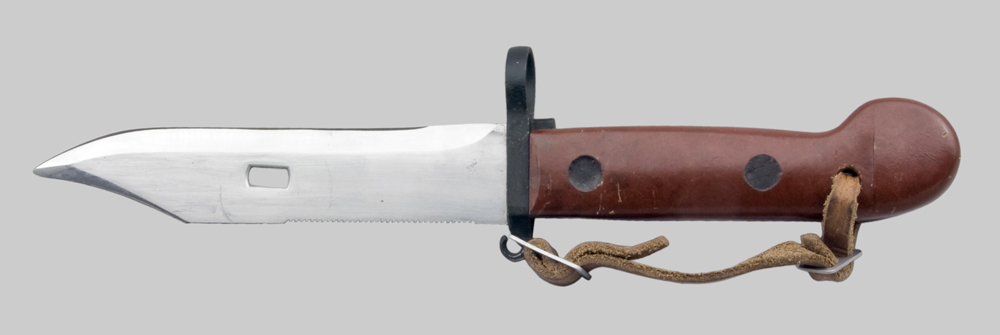 Image of Hungarian AKM Type I bayonet.