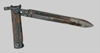 Thumbnail image of Italian M1938 folding knife bayonet.