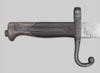 Thumbnail image of Italian M1870 sword bayonet.