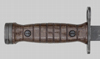 Thumbnail image of Italian M4 bayonet marked AET.