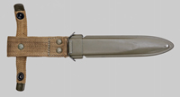 Thumbnail image of Italian M4 bayonet marked AET