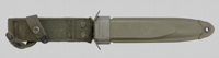 Thumbnail image of Italian M4 Bayonet with wood grips.