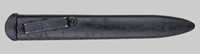 Thumbnail image of Italian M1938 latch-lock folding bayonet.