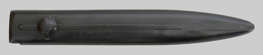 Image of Pakistani G3 bayonet made at Pakistan Ordnance Factory in 2012.