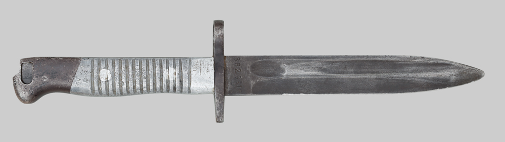 Image of Peruvian M1891 bayonet alteration for U.S. M1 Carbine.