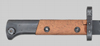 Thumbnail image of Romanian VZ-24 knife bayonet.