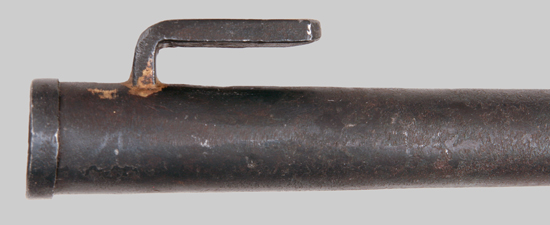 Image of Romanian scabbard for the M1891 socket bayonet.