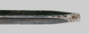 Thumbnail image of Russian M1870 Berdan II socket bayonet.