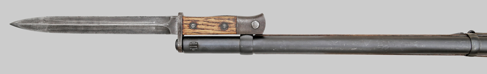 Image of Siamese Double-Edged Knife Bayonet.