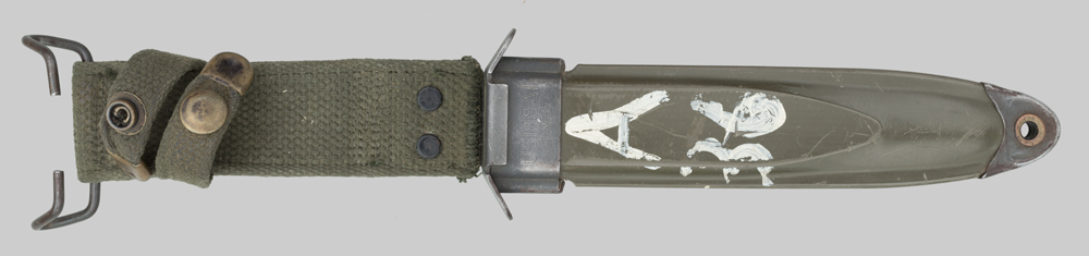 Image of South Korean Conversion of U.S. M6 Bayonet for M1 Carbine.