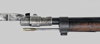 Thumbnail image of Spanish M1871/93 socket bayonet.
