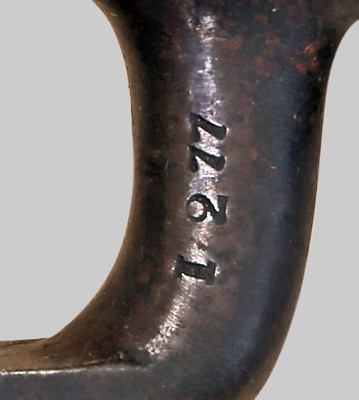 Image of the Swedish m/1855 socket bayonet.