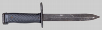 Thumbnail image of commercial knife assembled from Milpar bayonet parts.
