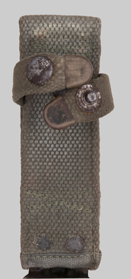 Image of Viet Cong copy of U.S. M8A1 scabbard.