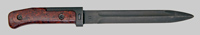 Thumbnail image of Czechoslovak VZ-58  knife bayonet.
