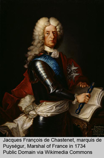 portrait of Jacques François Chastanet of Puysegur